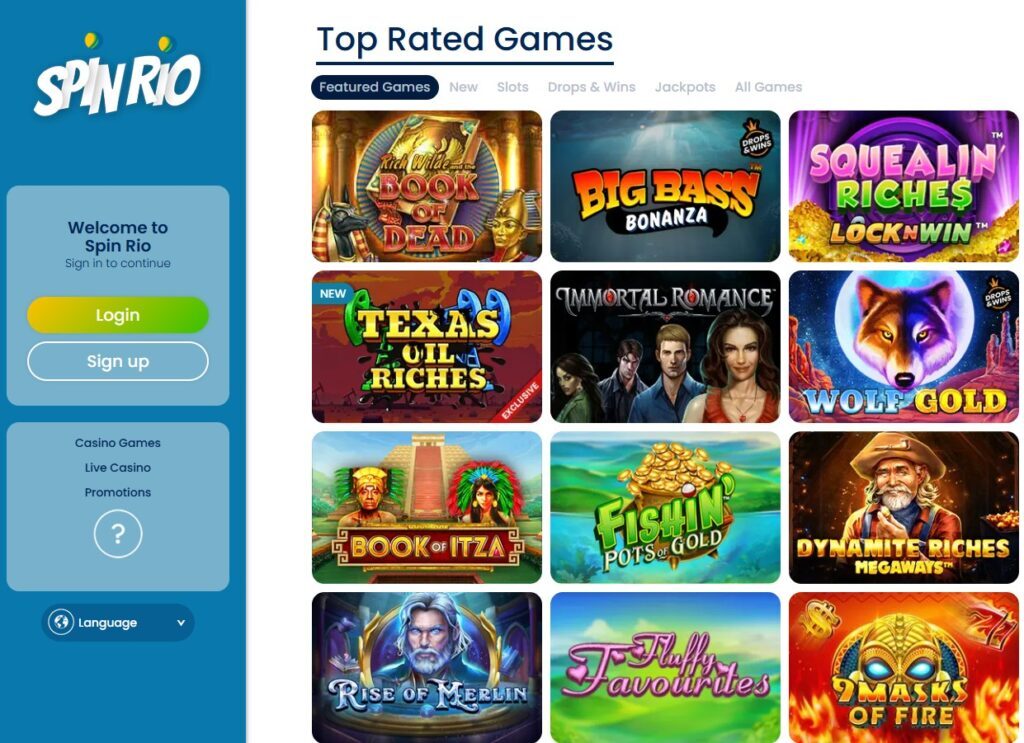 Spin Rio - UK Slot Sites