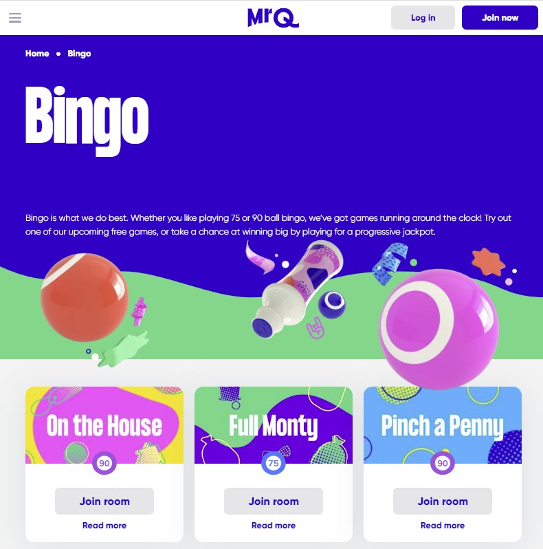 MR Q Bingo