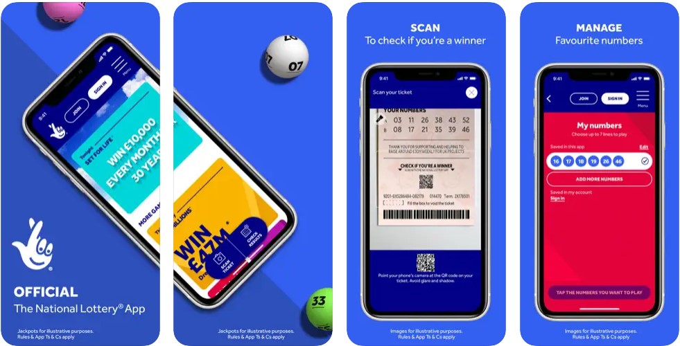UK Lottery Online App for Lottery Games