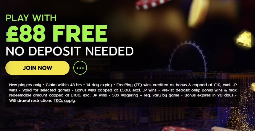 888 Casino No Deposit Bonus