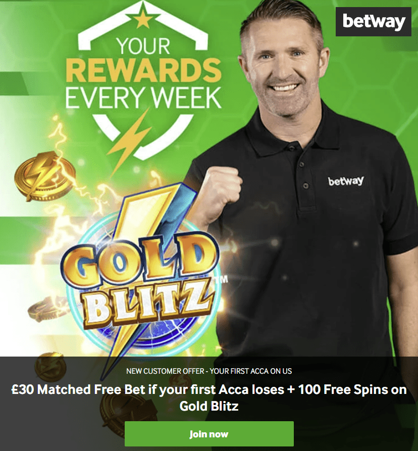 Betway Sports New Customer Bonus