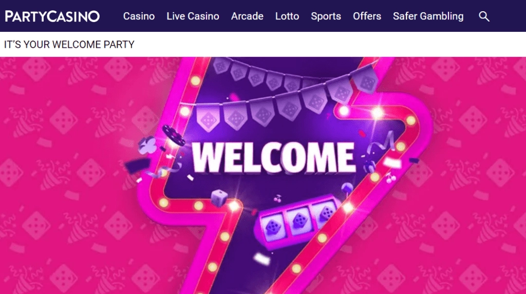 PartyCasino bonus