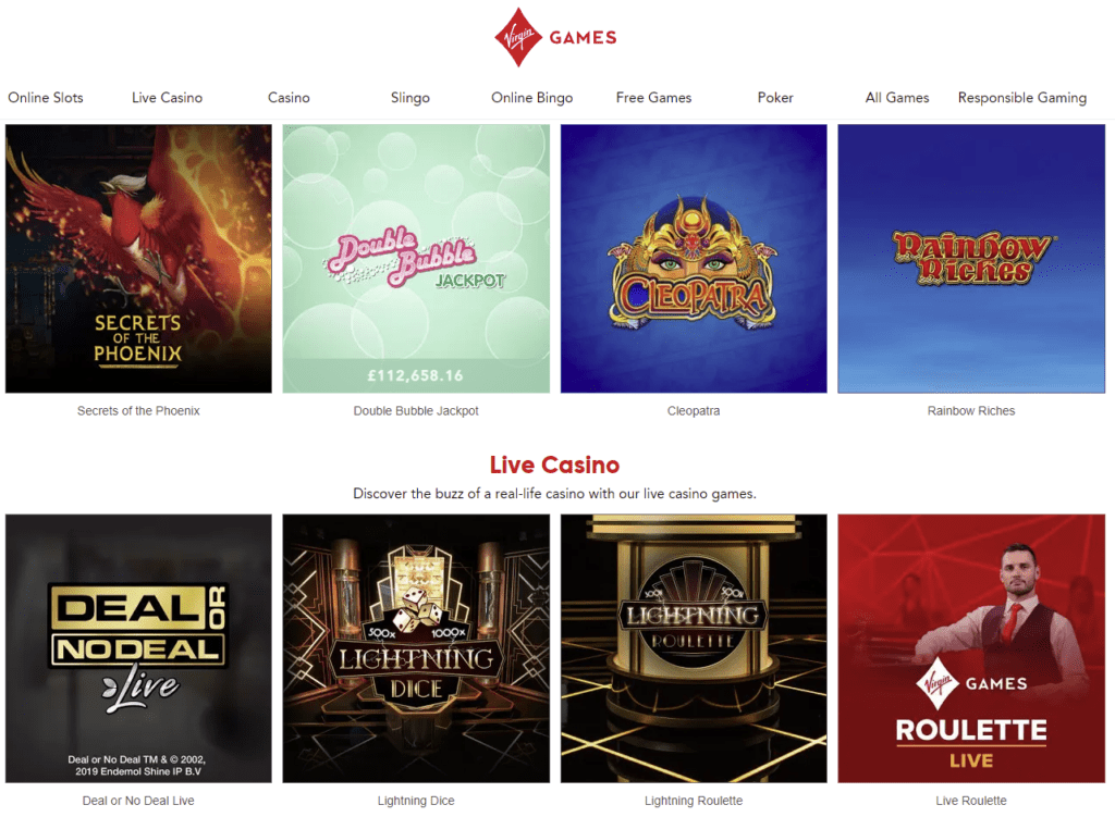 Virgin Games Casino