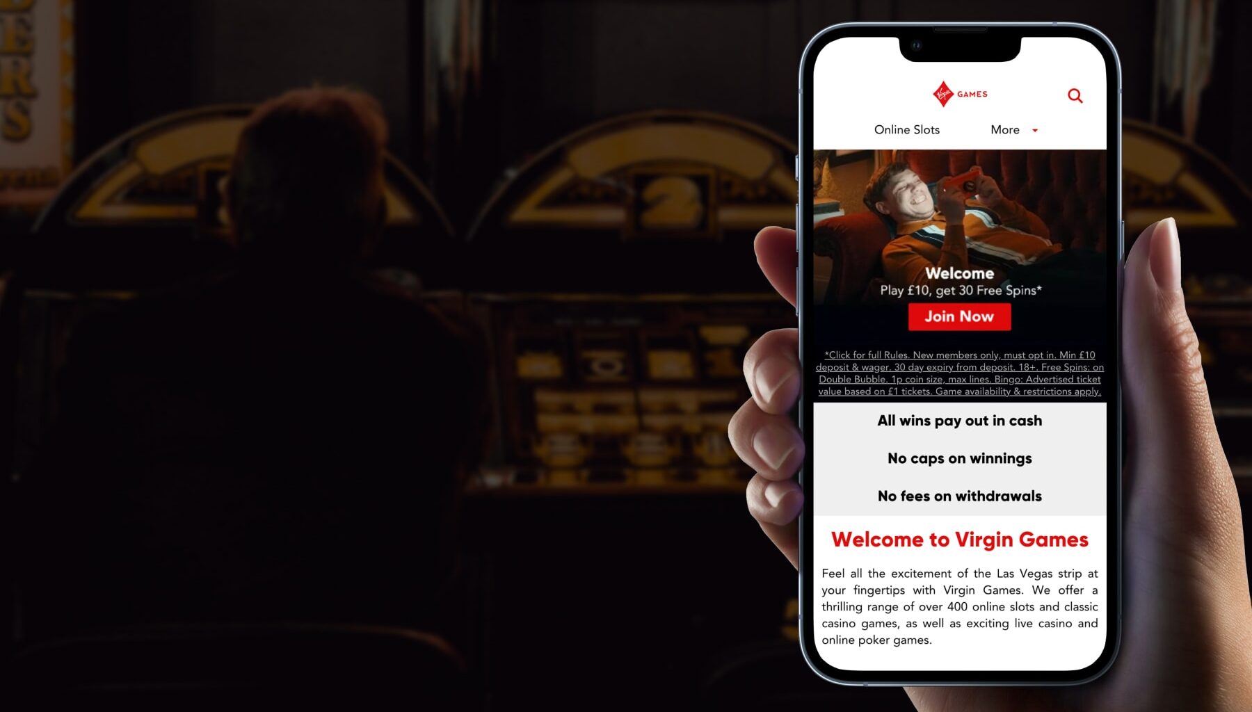 Virgin Games Casino UK Promo