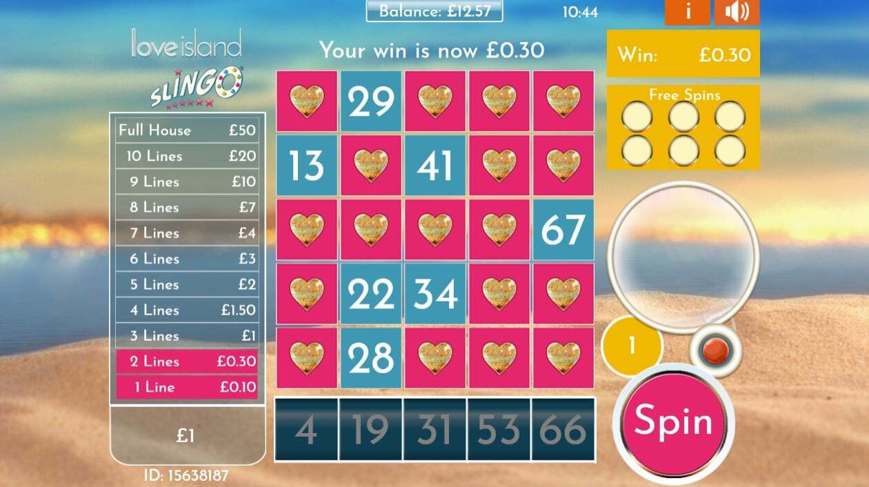 Slingo Online Games UK