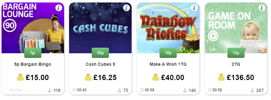 Betfred Bingo Games