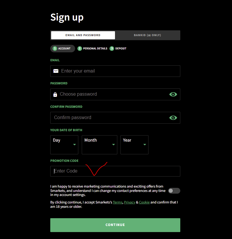 Smarkets Promotion Code