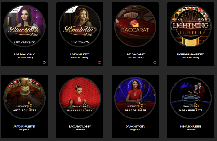 Grand Ivy Casino Games