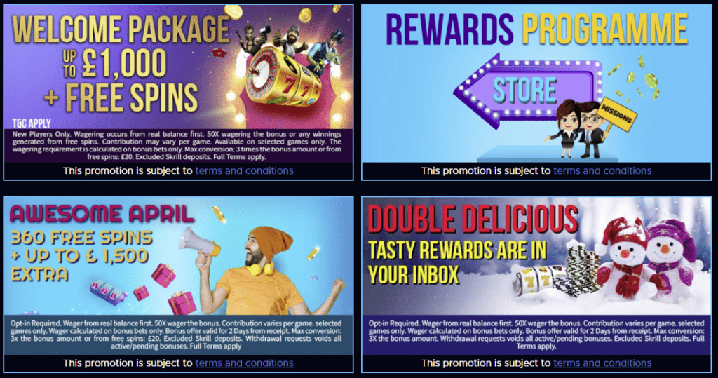 BlueFox Casino Promotions