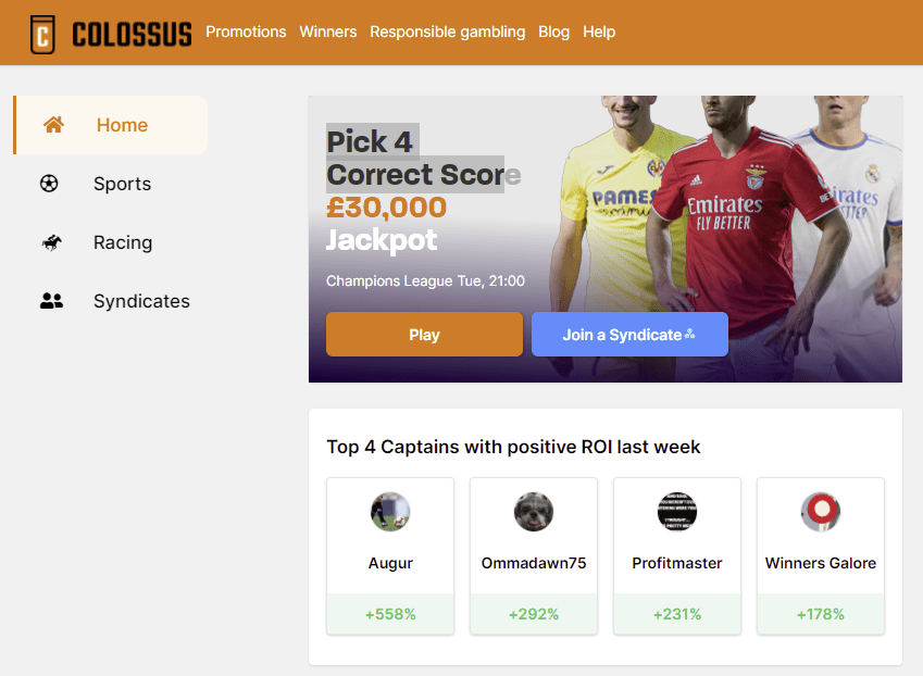 Colossusbets promo codes