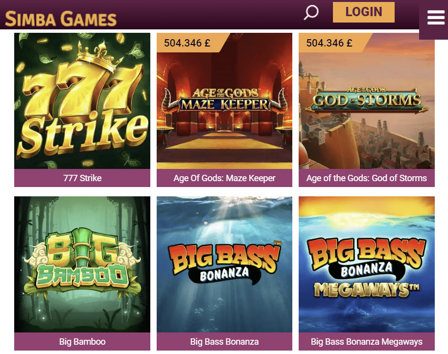 Simba Games