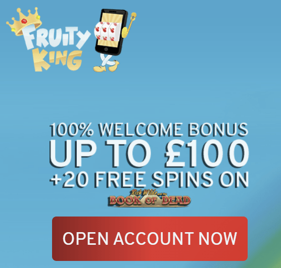 Fruity King Casino Bonus