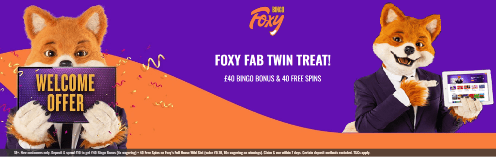 Foxy Bingo Mobile App and UK Offers