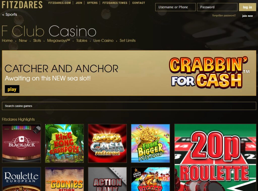 Fitzdares casino