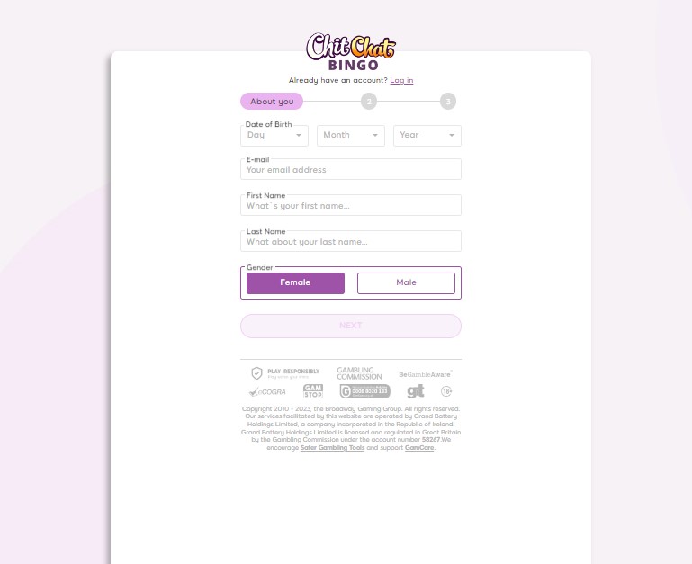 Chit Chat Bingo Promo Code