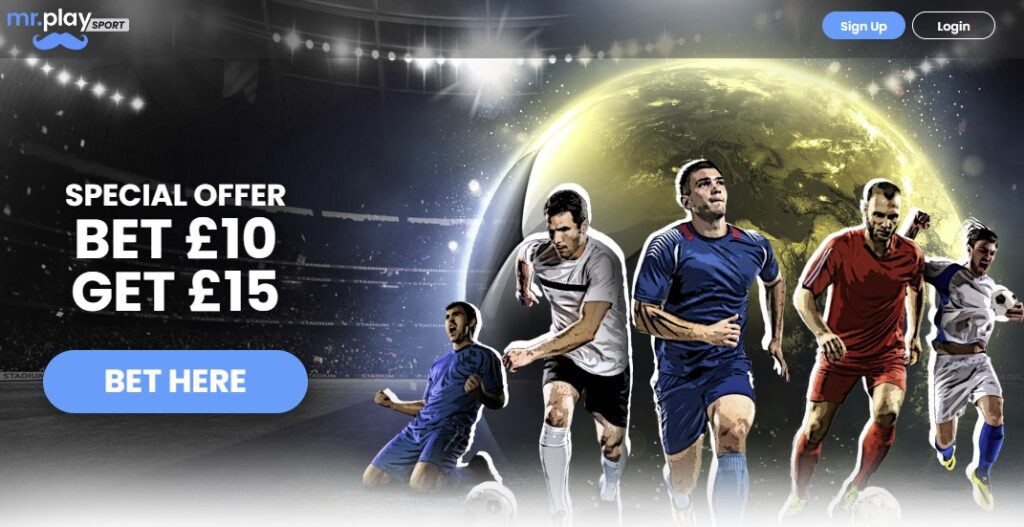 Mr Play Sports UK Free Bet bonus