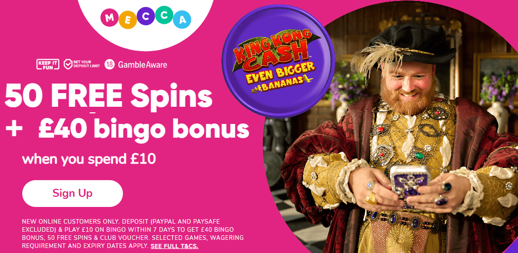 Mecca Bingo Mobile App UK and Offer