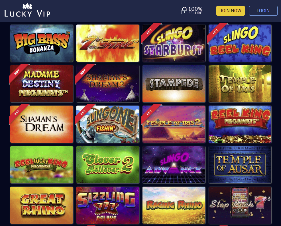 Lucky Vip Online Casino Offers