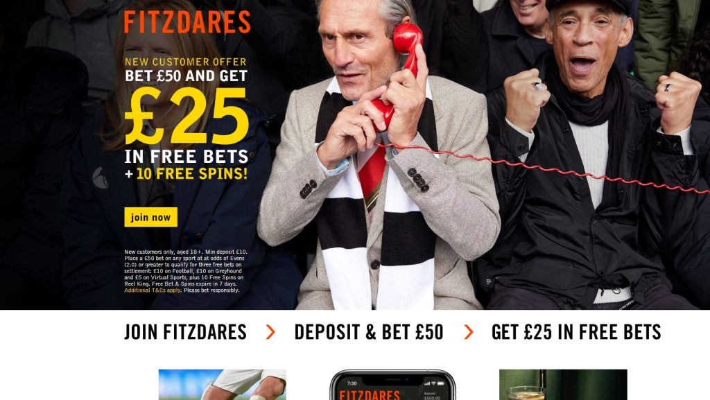 Fitzdares free bet promo