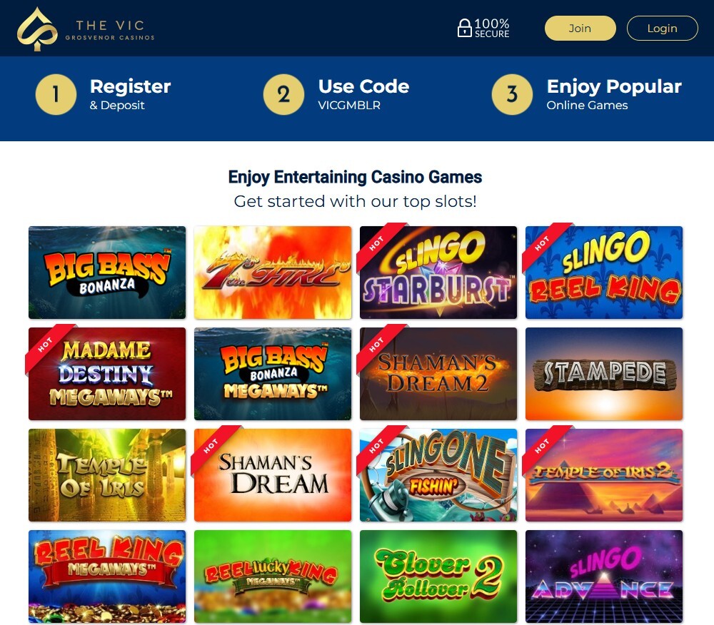 The Vic Online Casino UK Review