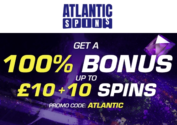 Atlantic Spins Casino Promo Code UK
