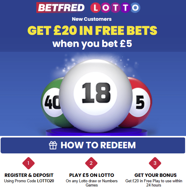 5 Pound deposit welcome Bonus - betfred