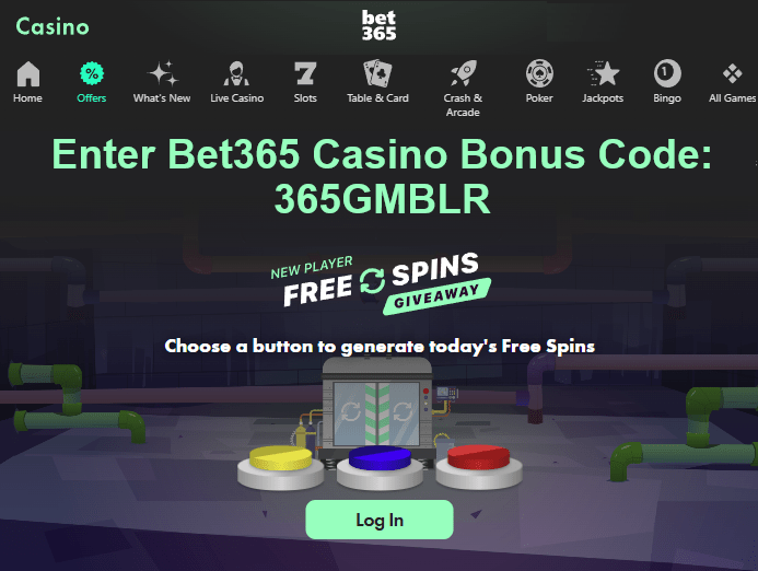 bet365 casino bonus code uk