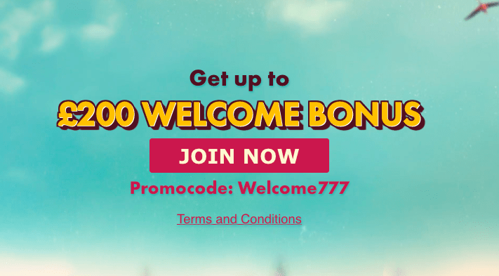 777 Casino Welcome Bonus