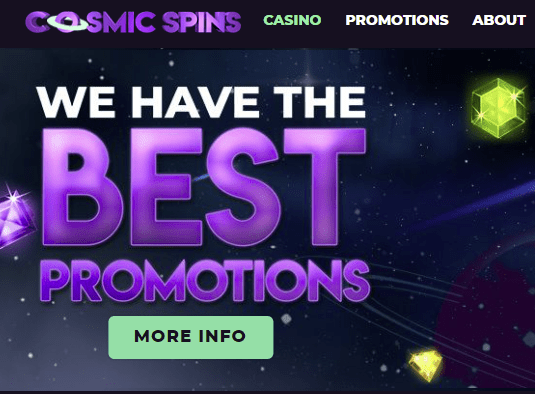 Cosmic Spins Promotions