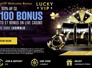 Claim Lucky Vip UK Welcome Offer