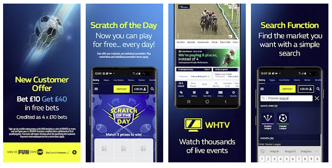 Betting App William Hill UK