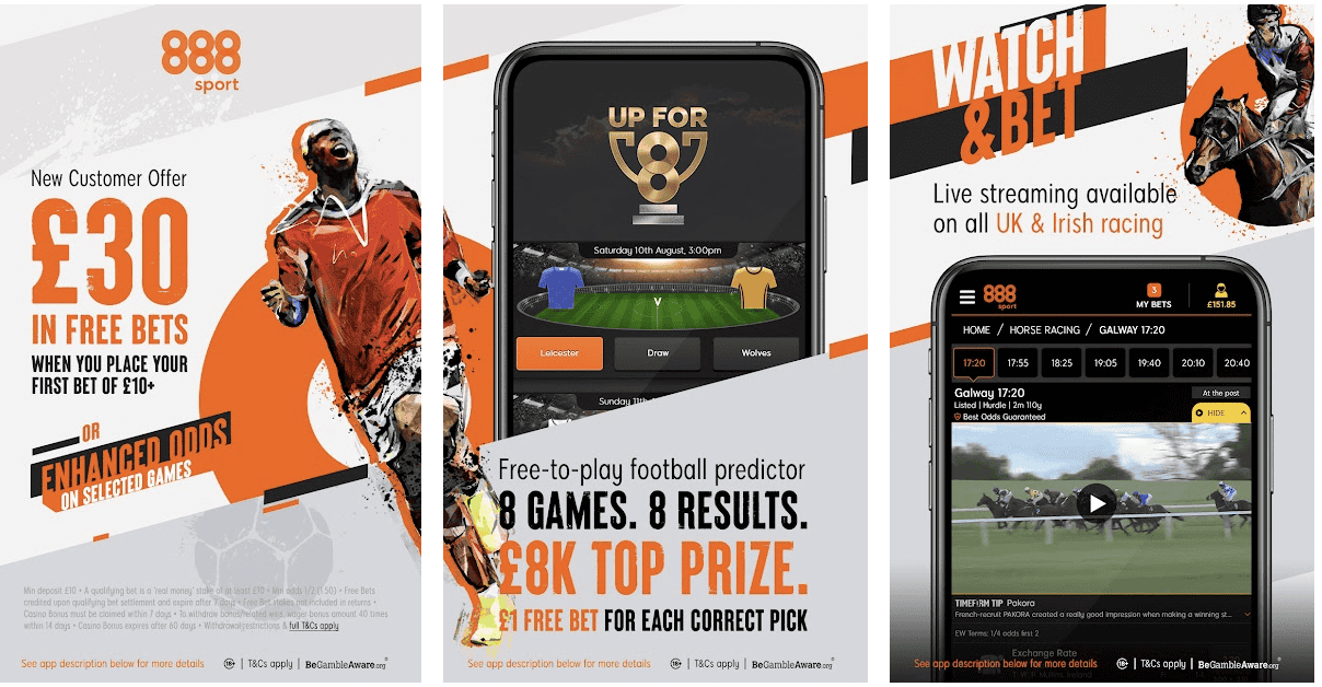 888 Sports/Casino Promo Code 2026: £30 Bet Credits or £100 Spins