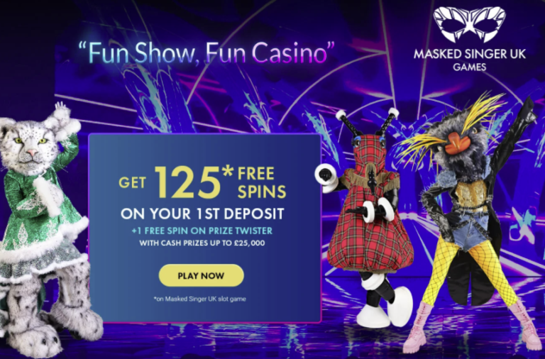 Masked Singer Games Bonus Code How to Claim Your 125 Free Spins