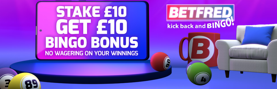 Betfred Bingo - min depsoit from £1