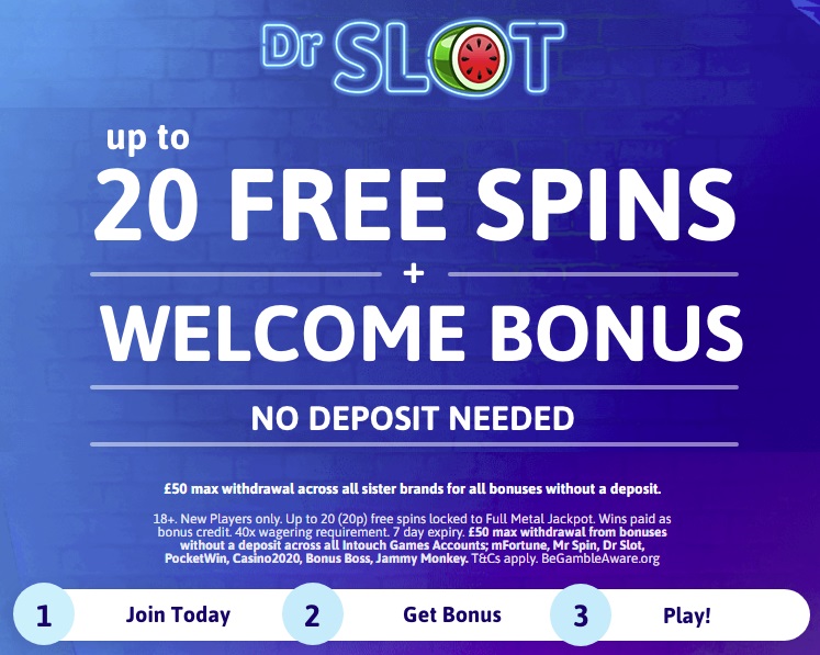 free spins dr slot