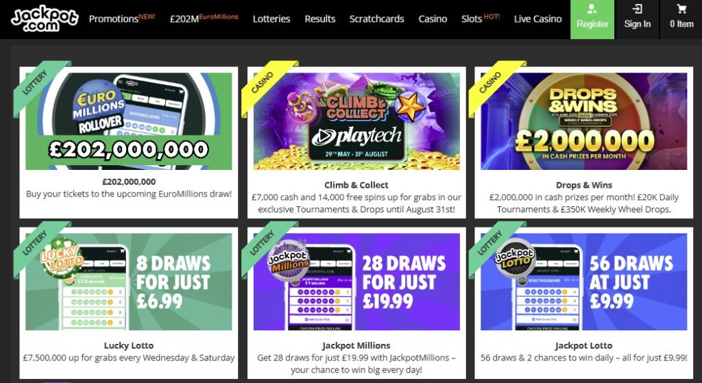 jackpot com casino promotions