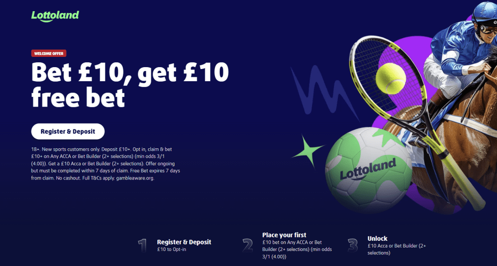 Lottoland Free Bet Offer UK