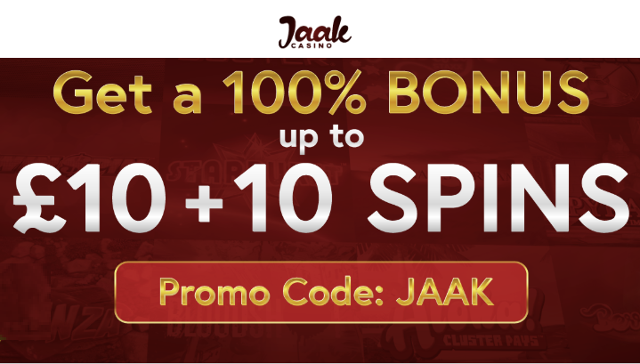 jaak casino bonus code
