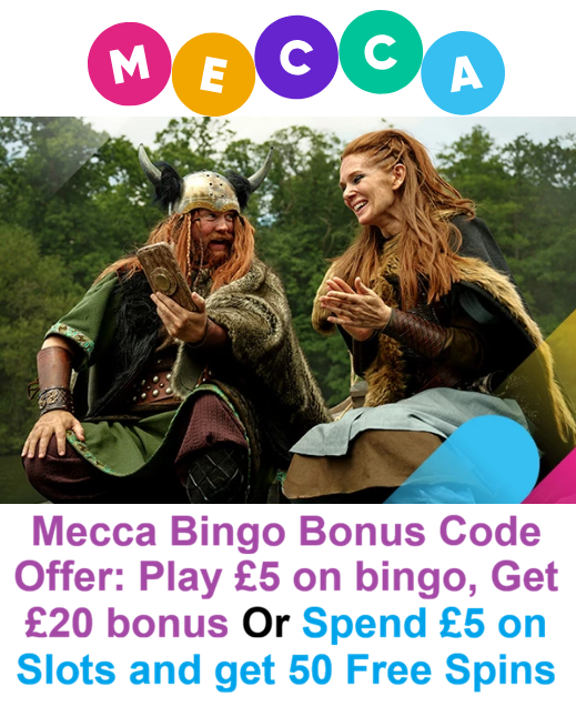 Mecca Bingo Bonus Code Offer 2026