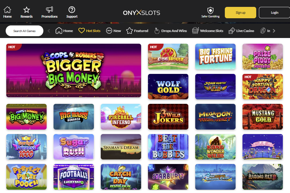 Onyx Slots UK sites