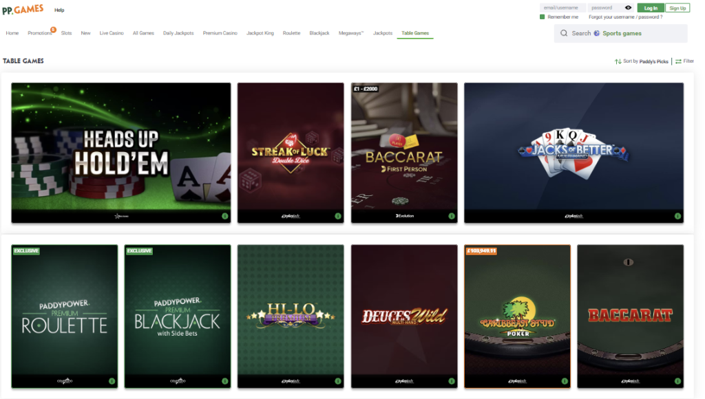 PP Games Live Casino