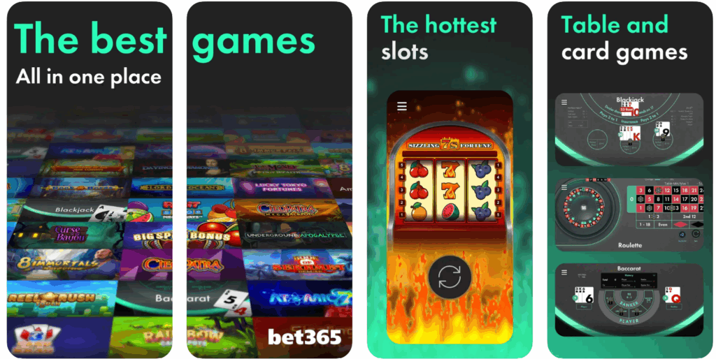 Best All-Rounder Casino App - bet365 Casino