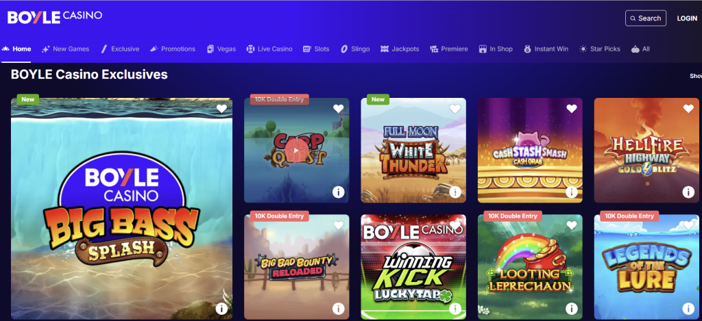 The Best Boyle Games and Exclusive Slots