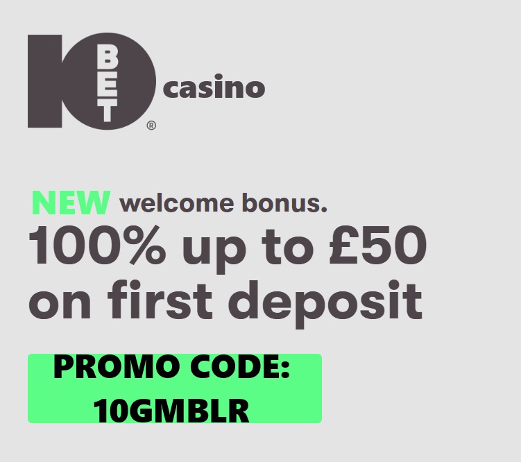 10BET casino new promo and code