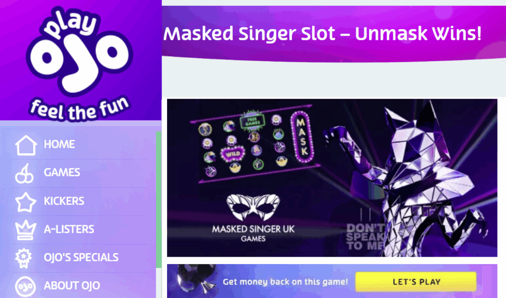 Masked Singer Slot Game