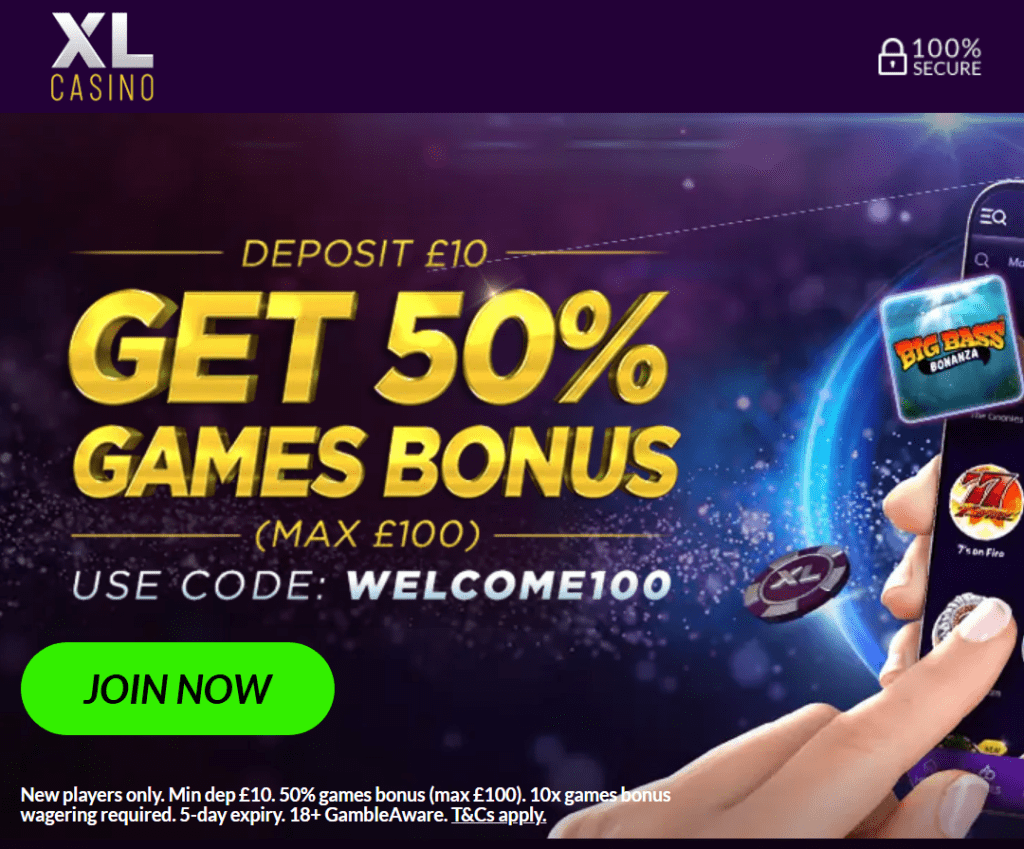 XL Casino Welcome Bonus