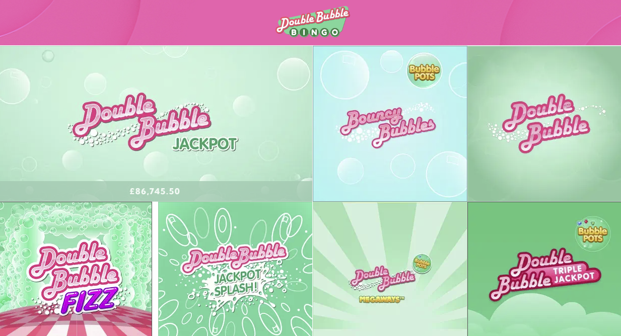 Double Bubble Bingo Slots Promo Codes