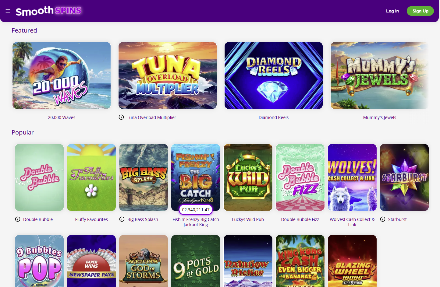 Smooth Spins Bonus Review UK
