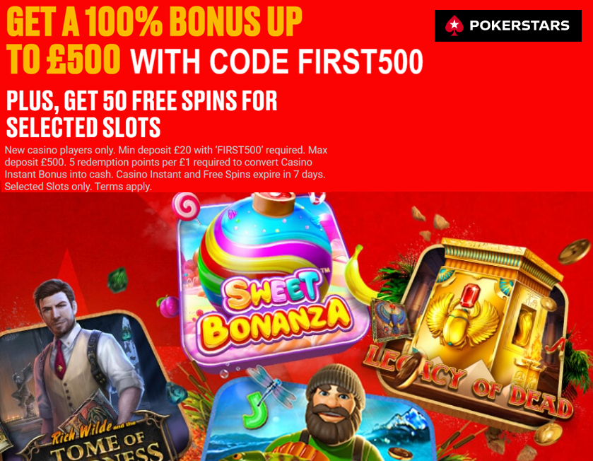 Top UK Casino First Match Bonuses - Pokerstars