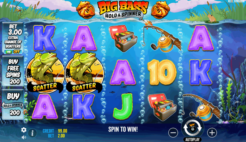 big bass hold spinner - Video Slot Games